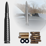 50 Cal Bullet Antenna carbon fiber