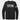 Black long-sleeve shirt with '1776' printed on a white background