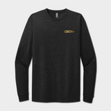 50 CAL Long Sleeve Shirt black with gold logo