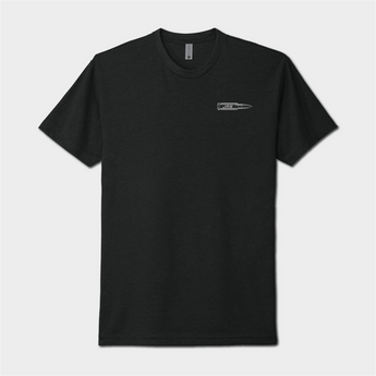 50 Cal tee black / gray