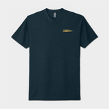 50 Cal tee blue / gold