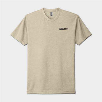 50 Cal tee cream / black