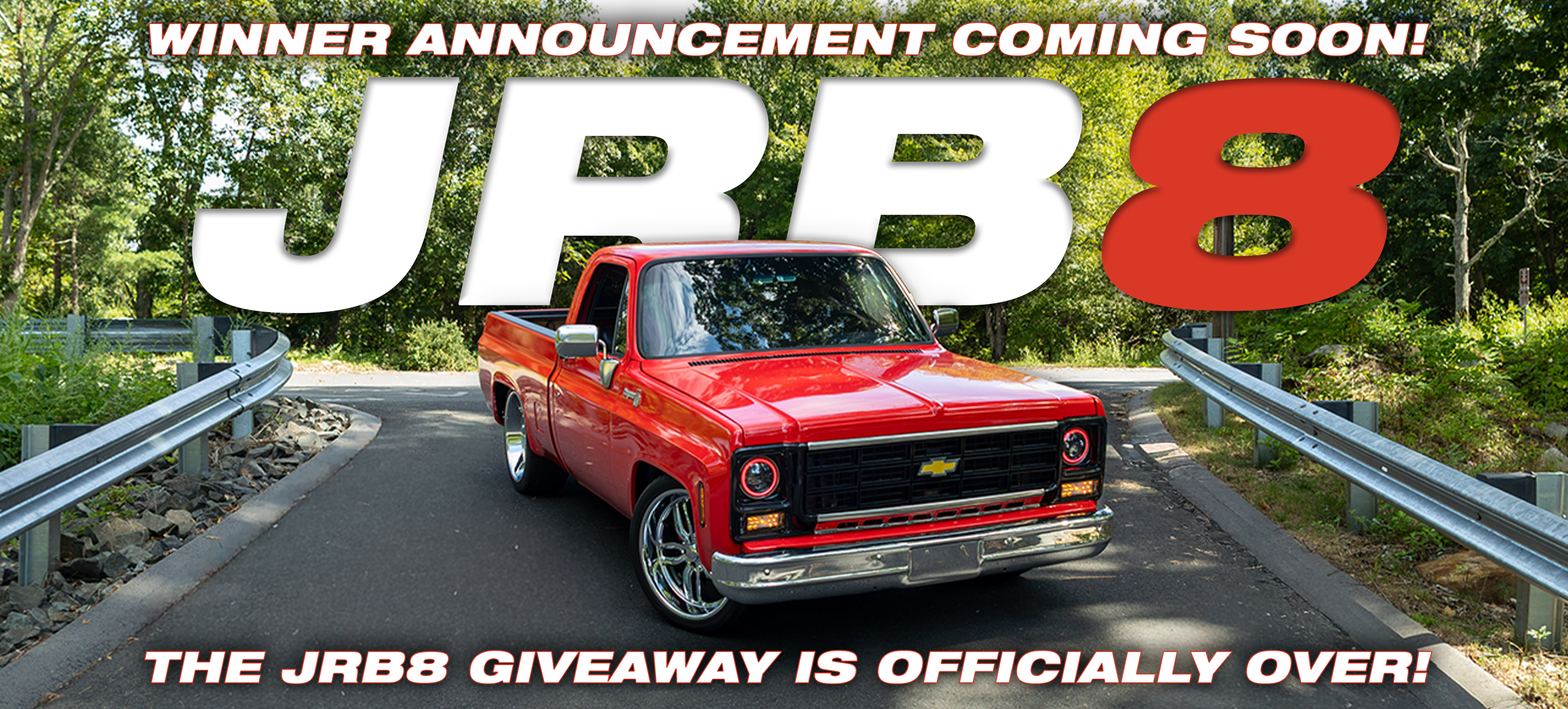 JRB8 has ended banner