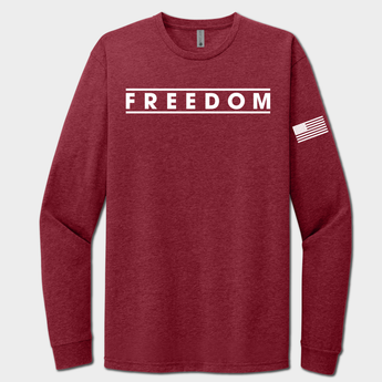 red America freedom long sleeve shirt