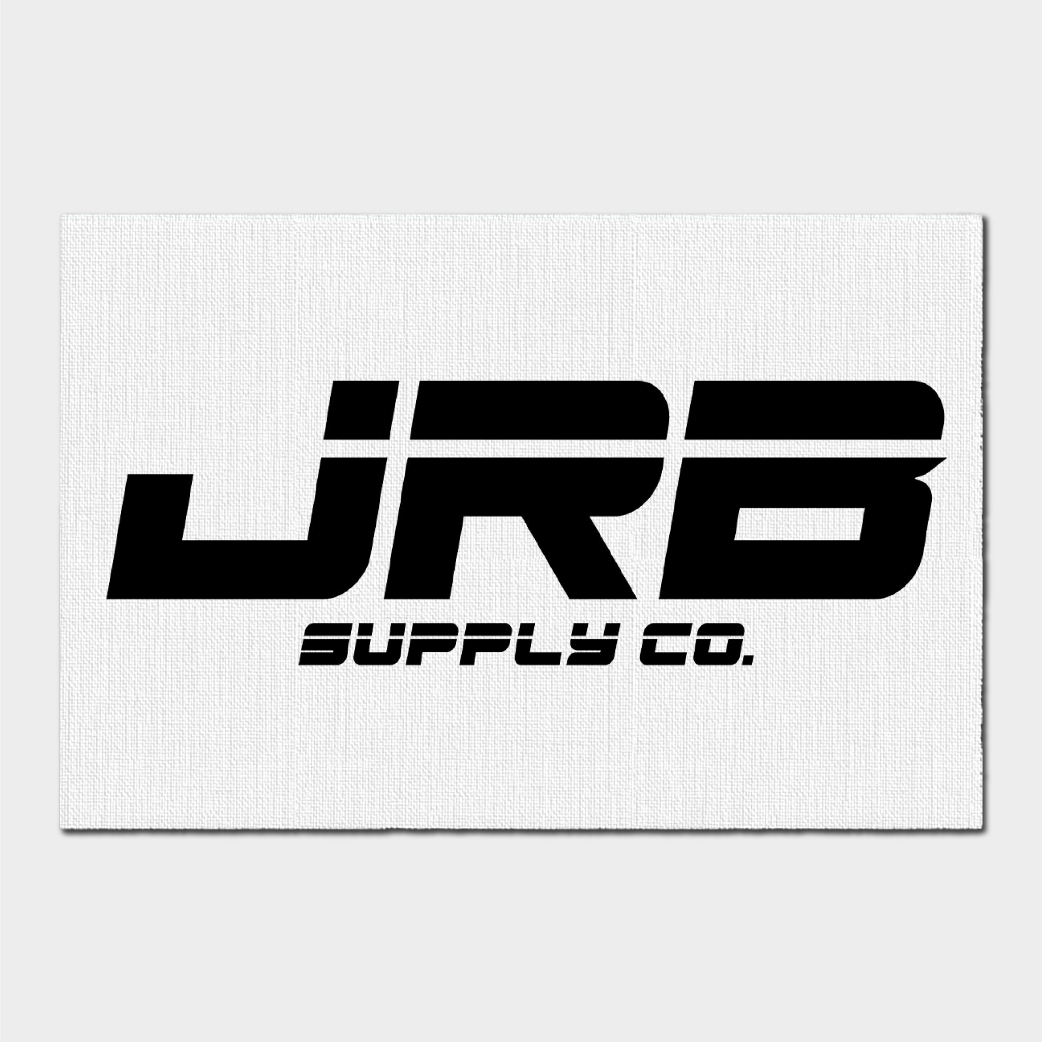 jrb supply co logo canvas