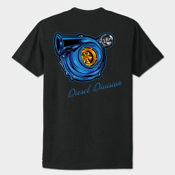 diesel division turbo graphic tee back