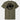 Green t-shirt with a black graphic on the back
