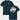 Navy blue t-shirt with white graphic and text 
