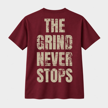 Garnet Grind Never Stops tee back