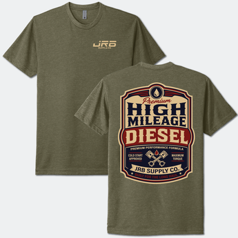 High-Mileage-Diesel-Tee-Military-Green-Both