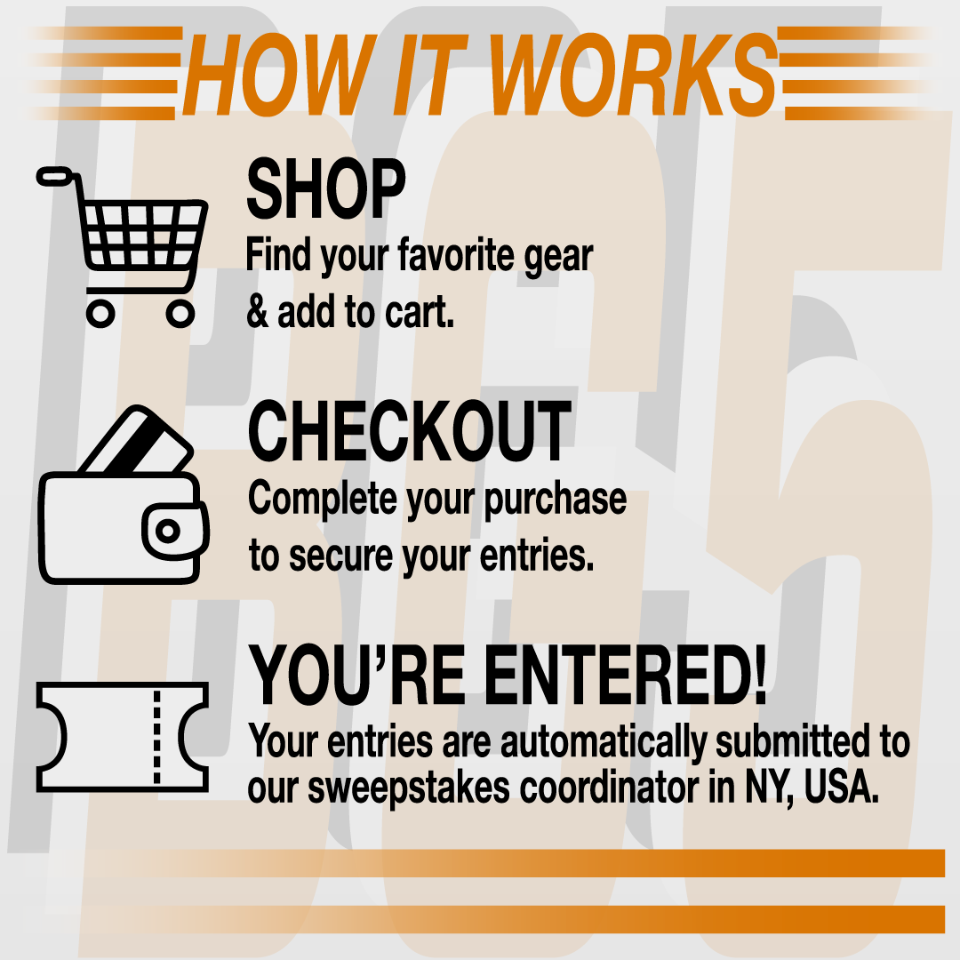How our giveaway works