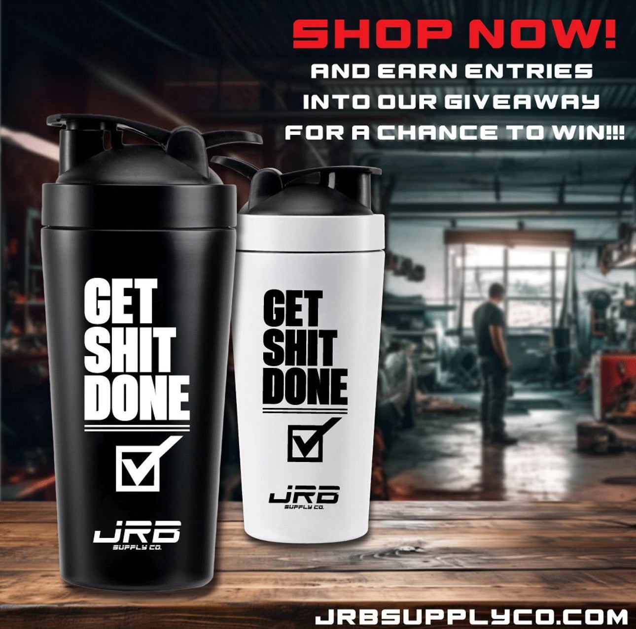 jrb supply co metal protein shakers overview