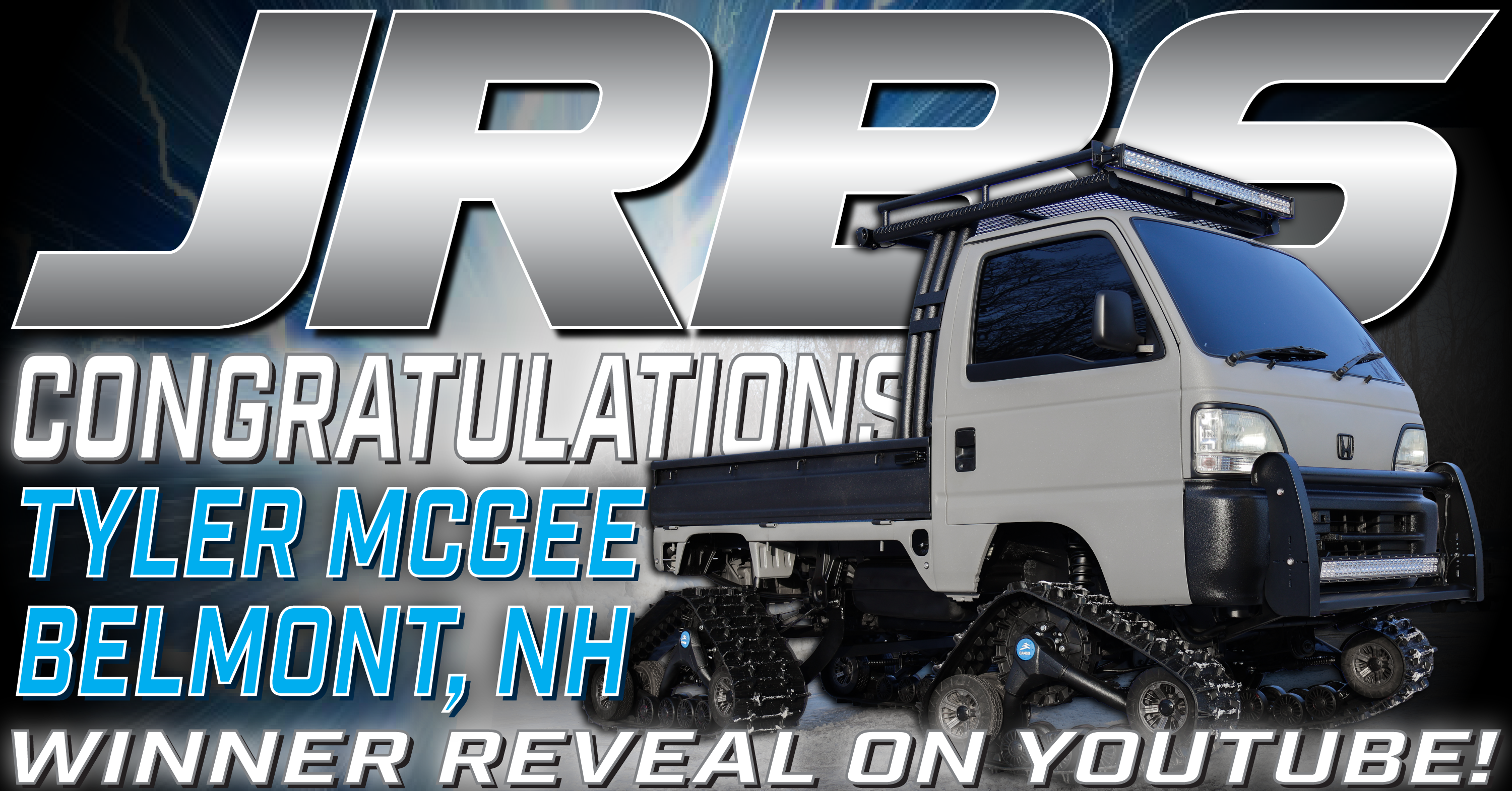 JRB6 Winner reveal banner