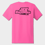 hiviz pink back JRB Customs t-shirt