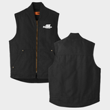 front and back black vest with JRB Customs logo on the chest