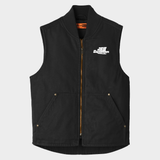 front black vest with JRB Customs logo on the chest