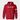 cardinal red hoodie with freedom text and american flag graphic