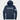 navy hoodie with freedom text and american flag graphic