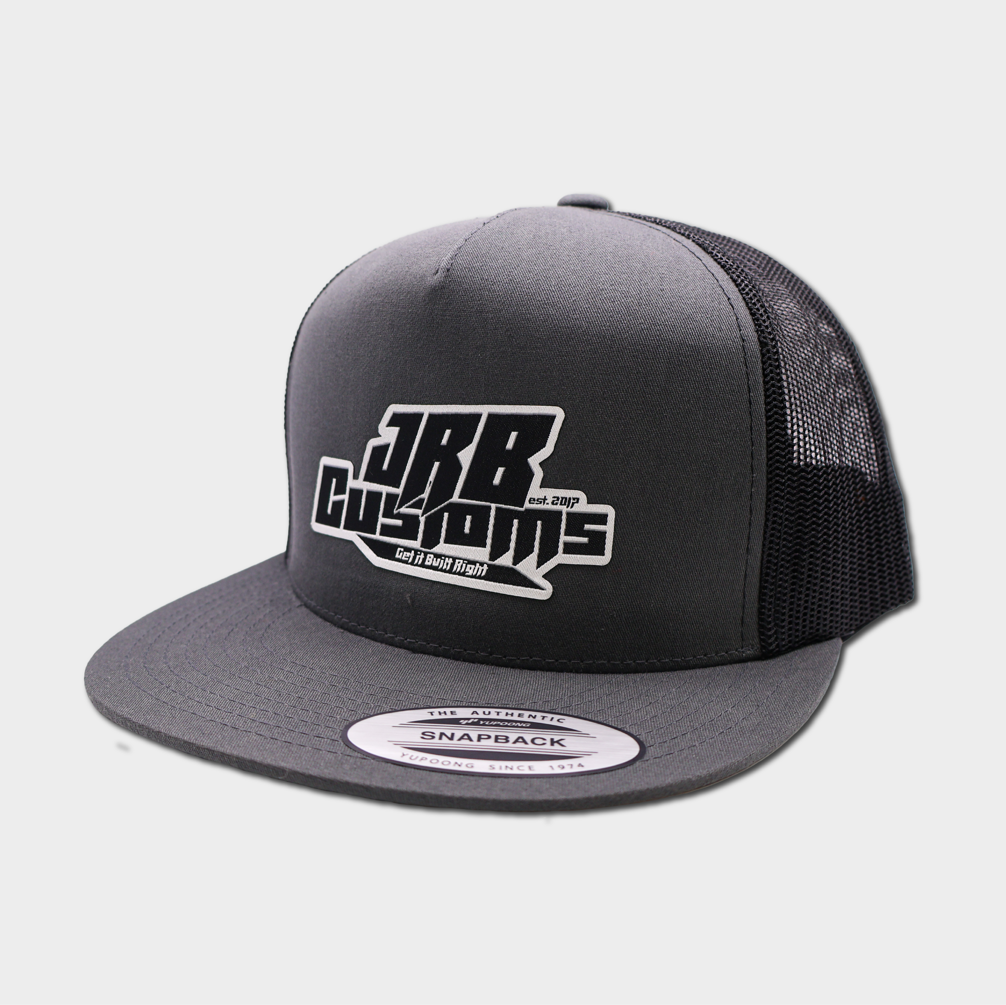 Charcoal/Black Snap Back