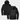 Black hoodie with 'JRB' branding on front and back design on a white background