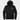 black front of JRB Customs hoodie with logos and graphics