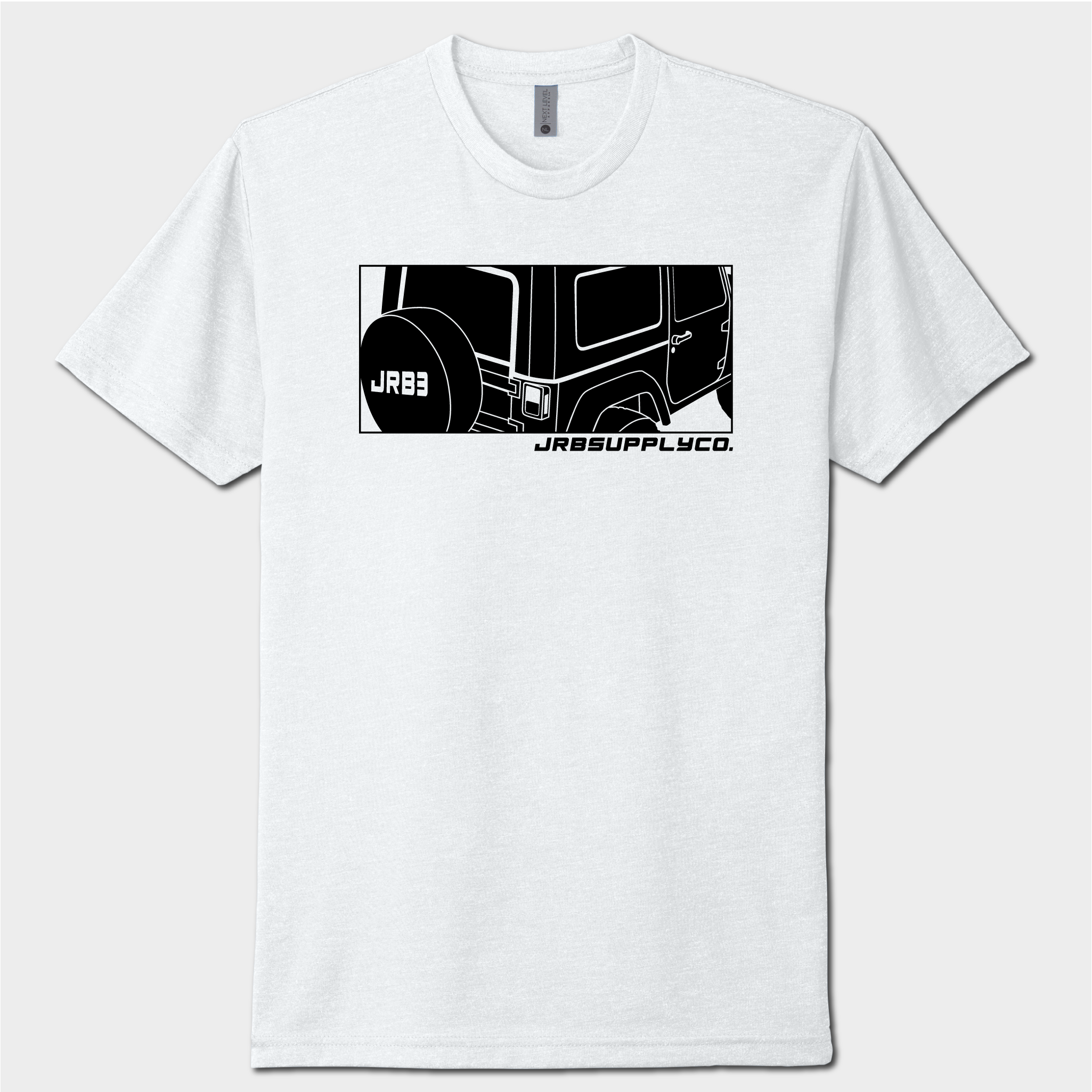 White Front JRB3 Mystery Tee