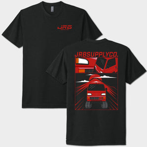JRB5 mini truck tee front and back