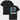 front and back black JRB6 t-shirt with logo and graphics