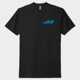 front black JRB6 t-shirt with logo