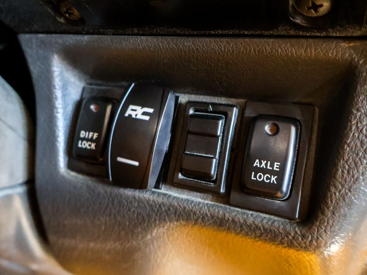 custom suzuki carry differential and axle lock controls