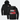 Black JRB8 C10 hoodie front and back