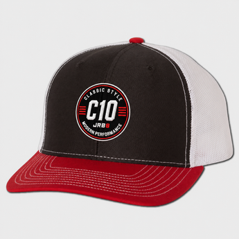 black & red JRB8 classic style, modern performance C10 snap back