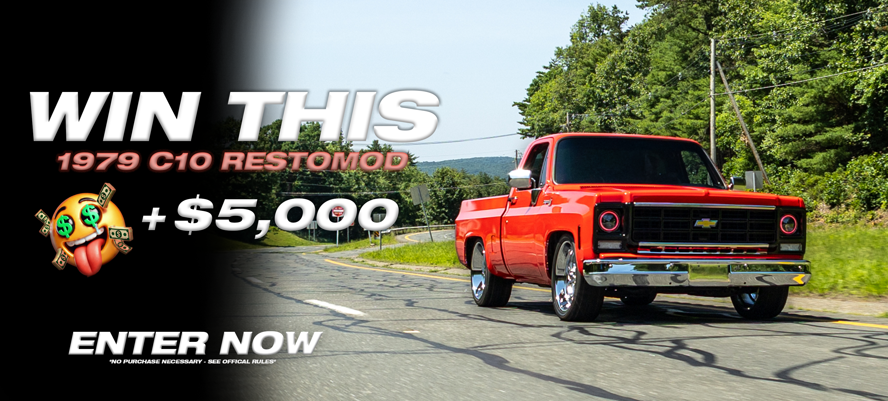 JRB8 Chevy C10 Giveaway banner