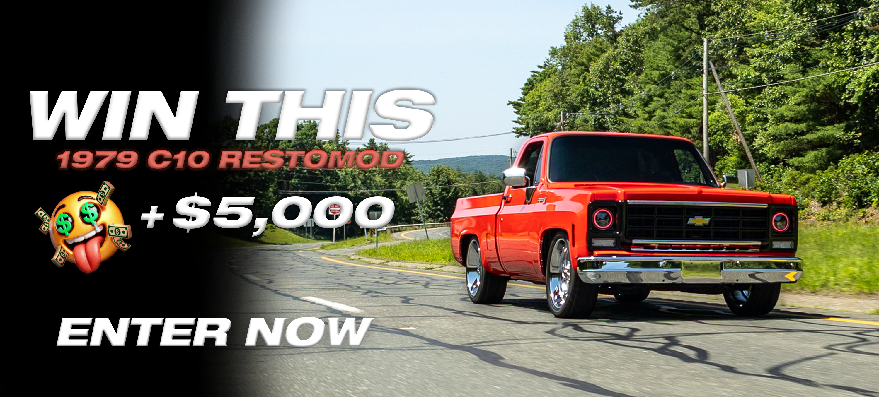 JRB8 Chevy C10 Giveaway banner