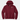 Garnet JRB9 classic hoodie front with JRB9 chest logo