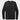 Black on black long-sleeve shirt with 'FREEDOM' text on a white background