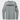 Gray long-sleeve shirt with 'LIBERTY' text and American flag sleeve on a white background