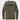 military green long-sleeve shirt with 'LIBERTY' text on a white background