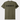 military green t-shirt with 'LIBERTY' text and American flag on sleeve against a white background