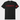 Black on red t-shirt with 'LIBERTY' text and a flag patch on a white background