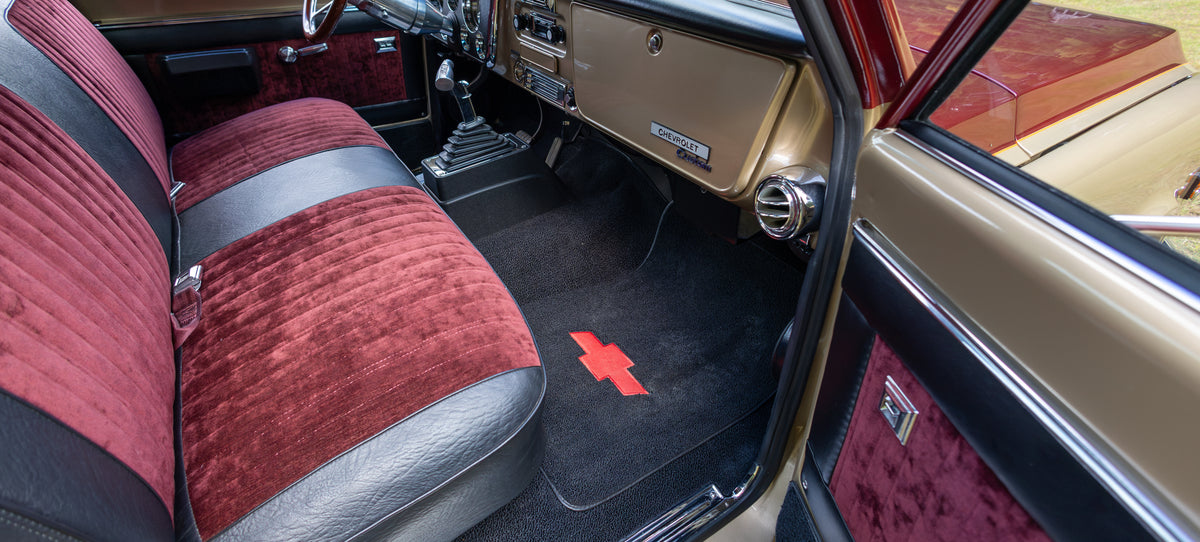 JRB9 1969 Chevrolet C20 restomod pickup truck promotional image