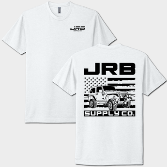 stealth skull tee white front and back