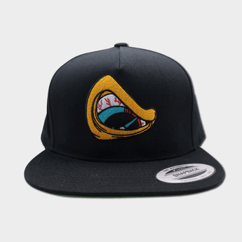 black beast snapback front view