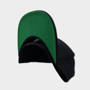 black beast snapback rim view