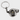Silver turbocharger keychain