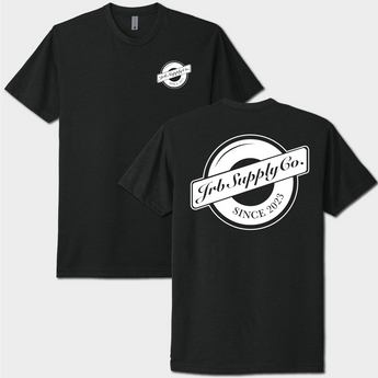 front and back black vintage supply co t-shirt