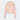 Light pink blush colored hoodie with 'JRB' logo