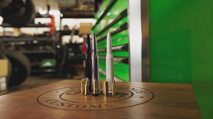 50 cal bullet antenna review video